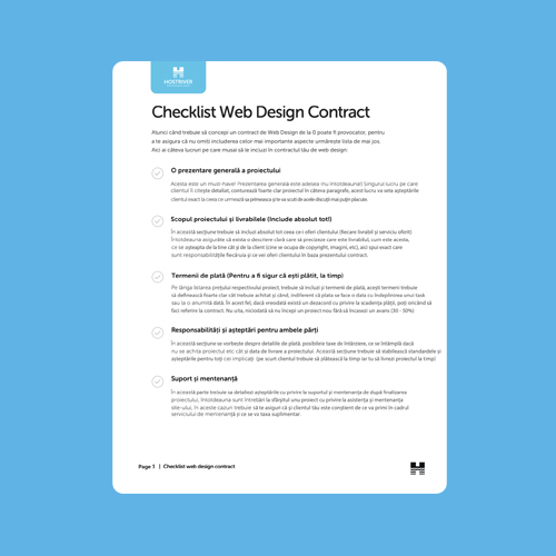 contract webdesign
